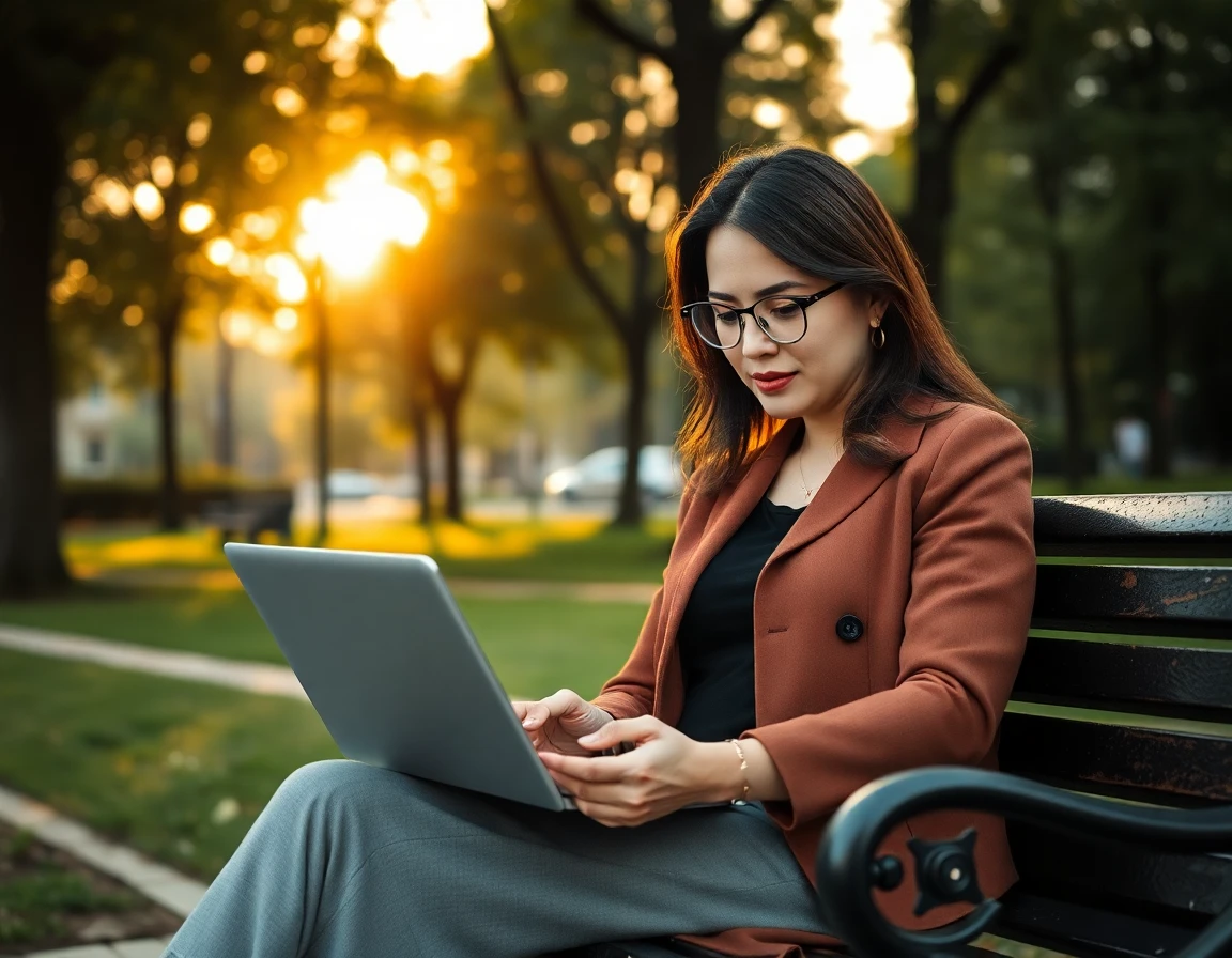 Financial advisor reviewing data outdoors for guest post guidelines